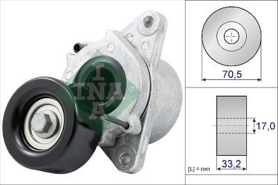 INA 534 0435 10 Intinzator curea, curea distributie foto