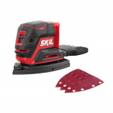 SKIL 3720 CC, Slefuitor compact brushless cu acumulator (doar corpul) SR1E3720CC, 10500 rpm, + accesorii