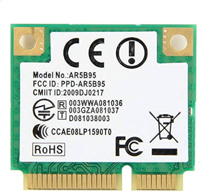 320.Modul/Placa retea wifi wireless wifi laptop AR5B95