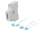 Controler pentru Șină DIN cu Interval de Măsurare 999999,9kWh și Temperatură -25&divide;55&deg;C