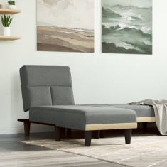 Gossi Șezlong, gri inchis, material textil