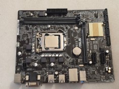 Placa de baza ASUS H110M-K, Socket 1151 + Procesor Intel G4560