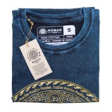 Cumpara ieftin Tricou Stone Wash - Chakra - Albastru