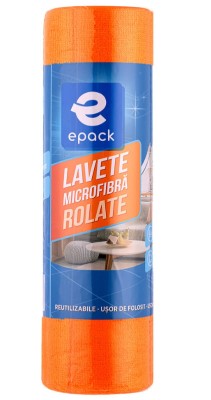 Set 30 buc lavete microfibra rulate, Epack foto