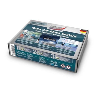 Tratament hidrofob sticla si parbriz PROTEC Nano Car-Glass Sealant Kit foto