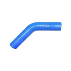 Furtun cotit silicon 45 grade cu insertie textila 51x200x200mm foto