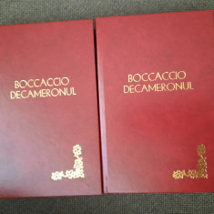 Giovanni Boccaccio - Decameronul (2 volume) LEGATE DE LUX