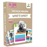 Carti de Joc Educative "Who's Who" pentru Copii, Jocuri de Memorie, Invata-i, Divertisment