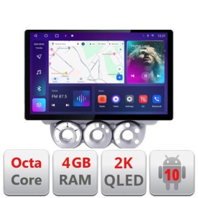 Navigatie dedicata Edonav Honda Fit Jazz 2004-2008, Ecran 2K QLED 13&amp;quot;,Octacore,4Gb RAM,32Gb Hdd,4G,360,DSP,Carplay,Bluetooth EDT-E513-PRO CarStore Tec foto