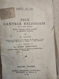 Zece cantece religioase pe 3 voci egale - G. Cucu