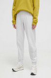 Adidas Originals pantaloni de trening din bumbac culoarea gri, cu imprimeu