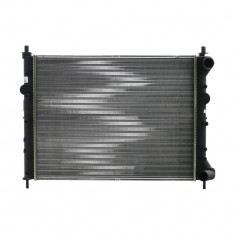 Radiator racire Lancia Lybra, 09.1999-09.2001, Motorizare 1, 6 76kw Benzina, tip climatizare fara AC, cutie Manuala, cu conectori rapizi iesire, dime