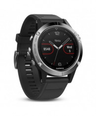 Gps watch garmin fenix 5 black/silver 240 x 240 pixels foto