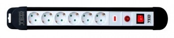 Prelungitor 6c 1.5m cu protectie TED foto