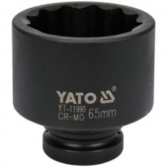 Tubulara impact bihexagonala 1&quot;, 65mm, Yato YT-11990