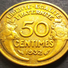 Moneda istorica 50 CENTIMES - FRANTA, anul 1932 * cod 380 A