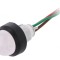 Lampă de control LED convex roșu/verde 24V 13mm
