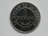 1 BOLIVIANO 2010 BOLIVIA-AUNC, America Centrala si de Sud