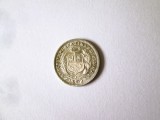 Rara! Peru 1/2 Dinero J1902 aUNC argint 900 cu patina frumoasa,eroare de batere surplus cifra 2,cel mai mic pret