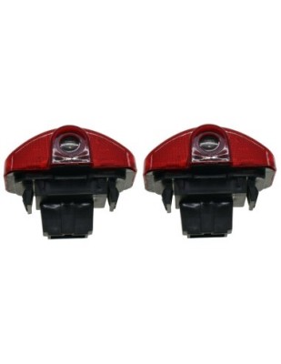 Set 2 Lampi Logo Portiere Skoda Octavia 3, Octavia 4, Yeti, Kodiaq, Karoq foto