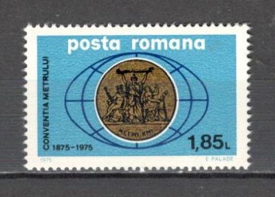 Romania.1975 100 ani Conventia Metrului ZR.536 foto