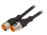 Cablu de conectare M12 PIN 5 5m IP67 60VAC 4A