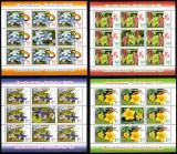 Romania 2012, LP 1927 d, Florile Faunei II, minicoli de 8 + vigneta, MNH! RARE!, Natura, Nestampilat