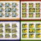 Romania 2012, LP 1927 d, Florile Faunei II, minicoli de 8 + vigneta, MNH! RARE!