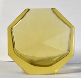 Vaza Art Deco din cristal - atelier Italia anii 1950 - Design
