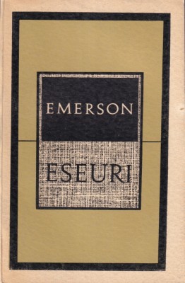 Ralph Waldo Emerson - Eseuri foto