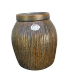VAZA VINTAGE DIN CERAMICA SCANDINAVĂ, LUCRATA MANUAL