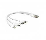 Cablu incarcare USB, cu 3 mufe, 201773