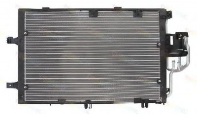 Condensator / Radiator aer conditionat OPEL CORSA C (F08, F68) (2000 - 2009) THERMOTEC KTT110175 foto