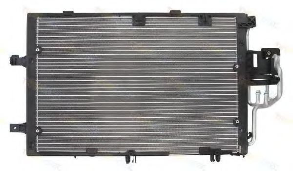 Condensator / Radiator aer conditionat OPEL CORSA C (F08, F68) (2000 - 2009) THERMOTEC KTT110175