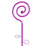 Stick pentru sprijinire orhidee, plastic, decor spirala, ametist