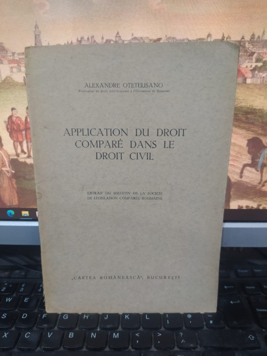 Otetelisano, Otetelișanu, Application du droit compare dans le droit civil 096