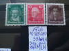 1926-Partial set-:i=+40$-MH, Nestampilat