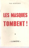 Les masques tombent! - Paul Scortesco - Lumiere Paris 1970