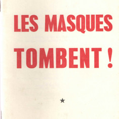 Les masques tombent! - Paul Scortesco - Lumiere Paris 1970