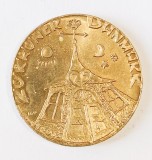 DANEMARCA DANEMARKA 20 COROANE KRONER 1992 JUBILIARA AUNC ( CITITI DESCRIEREA )