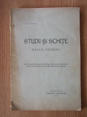 LITZICA- STUDII SI SCHITE GRECO-ROMANE, 1912 foto