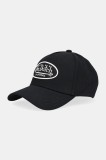 Von Dutch șapcă de baseball din bumbac culoarea negru, VD.0.CAS1.LOFB6