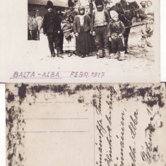 Balta Alba ( Buzau)-tipuri, tarani- militara WWI, WK1