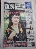 ziarul formula as 9 -16 iulie 2001 - catanga regina muzicii tiganesti