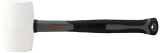 Ciocan Cauciuc Alb Coada Fibra Sticla Plus / 0.45Kg