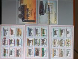 Grenada - Timbre trenuri, locomotive, cai ferate, nestampilate MNH, Nestampilat