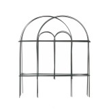 Gardulet decorativ, Versay HY15-04, pentru gradina, metal, verde, 304.8 x 45.7 cm, set 8 bucati