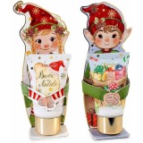 Set cadouri Craciun 2 creme maini in cutie cadou cm cm 5.5 x 3 x 14 H,2 x 25 ml