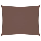 Cumpara ieftin Panza parasolar, maro, 3x6 m, tesatura oxford, dreptunghiular