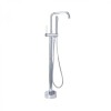 Baterie de Podea cu Para si Furtun, Alama Sanitara, Crom, CF2039 ModernLight Concept, Korman Technik